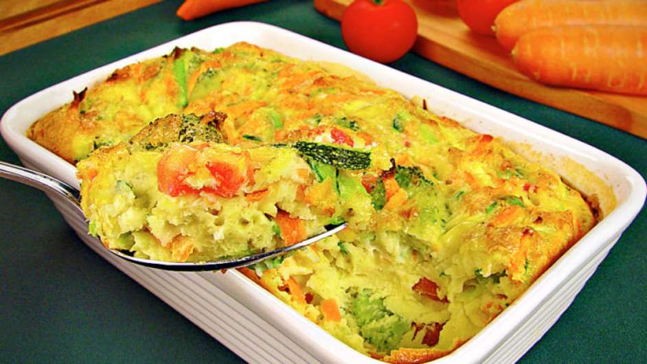 Guia da Cozinha - Segunda Sem Carne: omelete vegetariana de forno  Foto: Guia da Cozinha