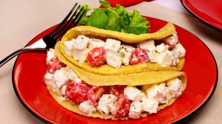 Guia da Cozinha - Crepioca com queijo funcional Foto: Guia da Cozinha