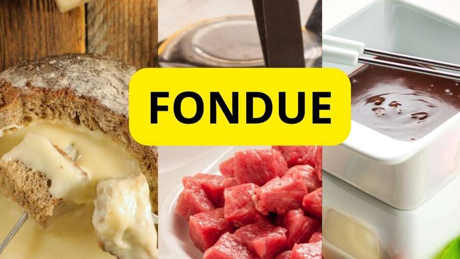 Fondue: queijo, carne ou chocolate, prepare em casa, é fácil e mais econômico.  Foto: Bake and Cake Gourmet