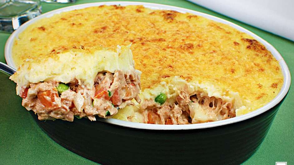 Escondidinho de atum  Foto: Guia da Cozinha