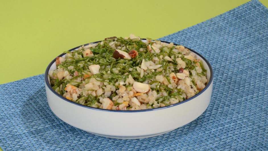 Arroz integral com couve  Foto: Guia da Cozinha