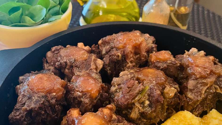 Rabada com Agrião, um prato delicioso.  Foto: Bake and Cake Gourmet