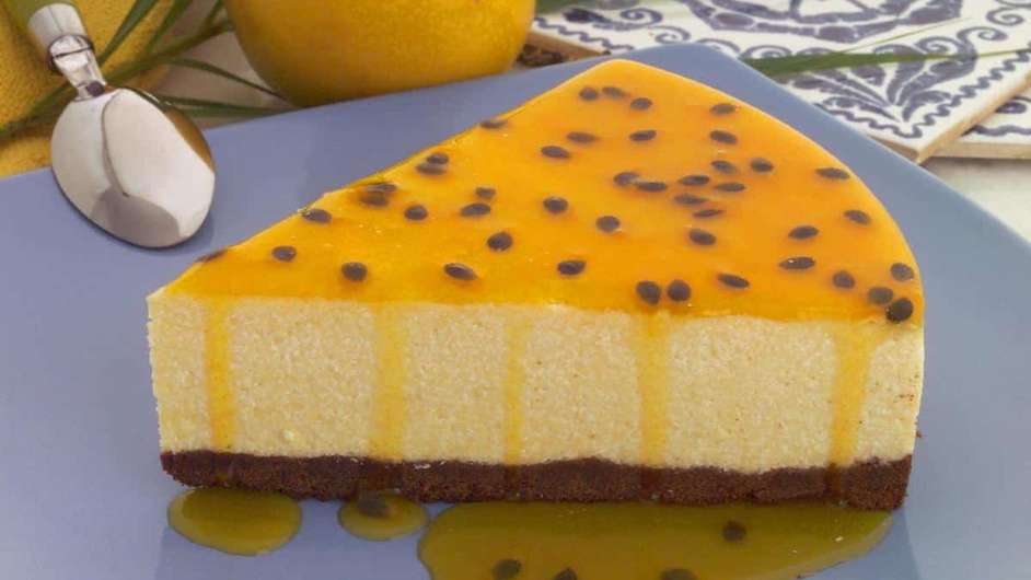 Torta de maracujá  Foto: Guia da Cozinha