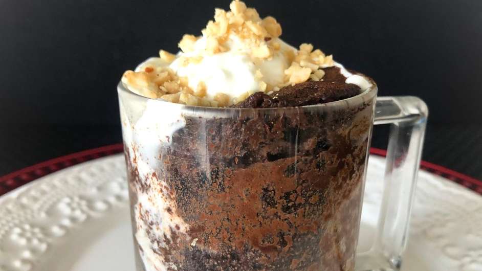  Bolo de caneca  Foto: Bake and Cake Gourmet