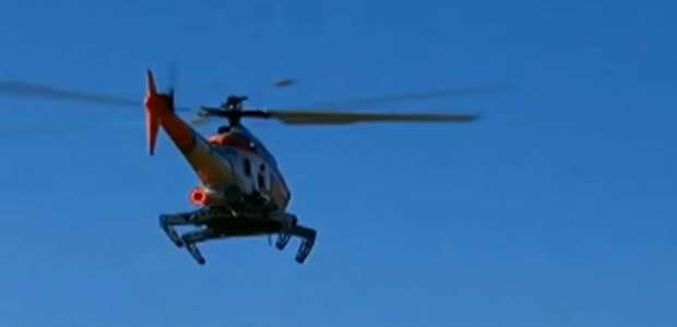 EUA projetam helicóptero com patas de inseto