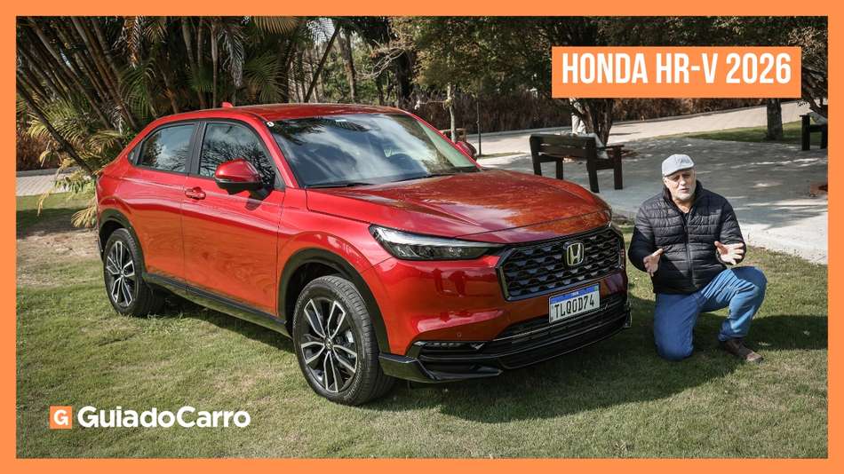 Honda HR-V 2026: conheça todas as mudanças do SUV compacto japonês