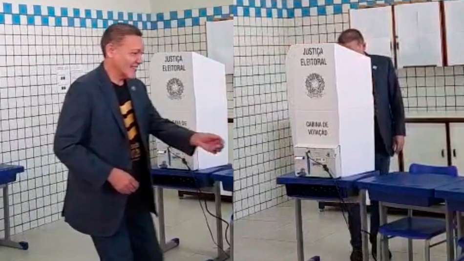Presidente do TSE, Kassio Nunes Marques vota em Brasília e deixa local ...
