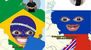 Governo publica vídeo com mapa que une parte da Ucrânia ao território russo