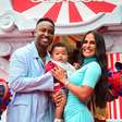 Com Neymar e Huck, filho de Thiaguinho e Carol Peixinho ganha festão de luxo