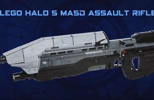 Arma de "Halo 5" é recriada com pecinhas de Lego