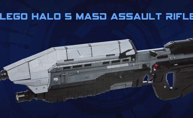 Arma de "Halo 5" é recriada com pecinhas de Lego