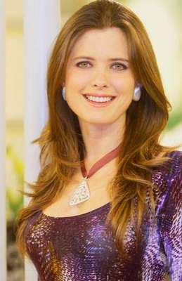 Ana María Picasso en el set de “Oh Diosas!”.