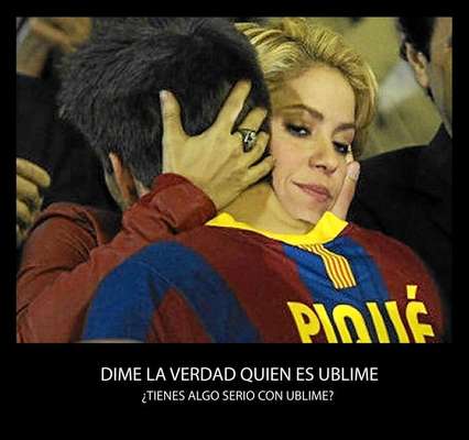 Un gran número de críticas se han generado en redes sociales después que Shakira confundiera la letra del himno nacional en la VI Cumbre de las Américas. En la primera estrofa, la cantante dijo 'La libertad de ublime' cuando debió decir 'La libertad sublime'. En Facebook ya existen grupos como 'Liberen a Ublime', 'Unidos por la liberación de Ublime', 'Queremos la libertad de Ublime', entre otros. Estas son algunos de los chistes publicados en redes sociales sobre la equivocación de la cantante. Haz click en el enlace en la parte inferior para ver el video completo.