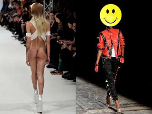 Semanas de moda ditam tendências, mas alguns looks, de tão estranhos, chamam ainda mais a atenção. Confira alguns dos destaques de Londres