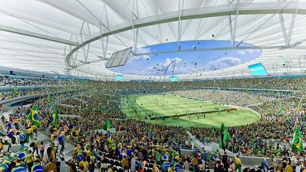 A contagem regressiva para a reinauguração do Maracanã está chegando ao fim. Com prazo de entrega estipulado para o final deste ano, o mais famoso estádio brasileiro passou por reformas nos últimos dois anos para receber a Copa das Confederações de 2013, a Copa do Mundo de 2014 e a Olimpíada do Rio de Janeiro de 2016. Confira, a seguir, a evolução histórica da arena: