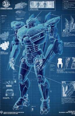 El director mexicano Guillermo del Toro y Warner Bros. Pictures preparan su nuevo filme 'Pacific Rim', donde un grupo de soldados debe pilotear robots gigantes llamados Jaegers, para luchar contra enormes monstruos al mejor estilo de ciencia ficción japonés. La película se estrenará hasta julio de 2013 pero mientras tanto te presentamos algunos de estos Jaeger y sus nombres clave. Éste es el Jaeger del Pacífico, 'Stricker Eureka'.