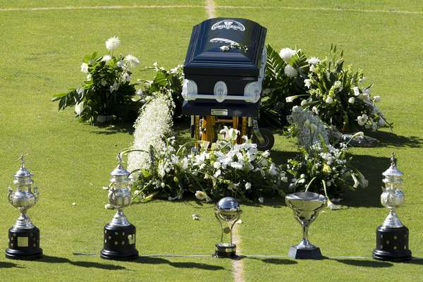 Pachuca realizó una misa para despedir a Miguel Calero en el Estadio Hidalgo
