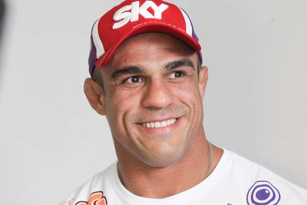 Protagonista do UFC SP, em 19 de janeiro, Vitor Belfort participou nesta quarta-feira, em um hotel na capital paulista, do UFC Day, janela de entrevistas promovidas pela organização