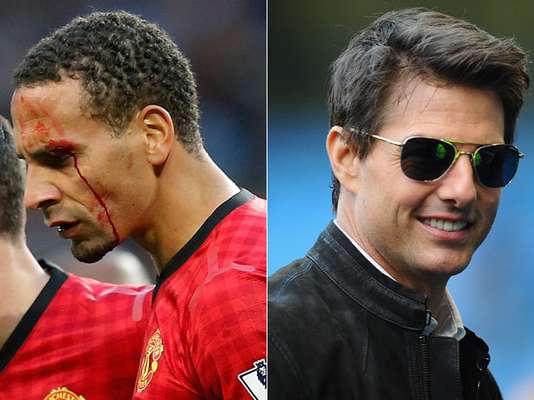 O clássico entre Manchester City e Manchester United contou com grande futebol, presença do astro Tom Cruise e cenas lamentáveis, como a agressão a Rio Ferdinand e invasão de torcedor