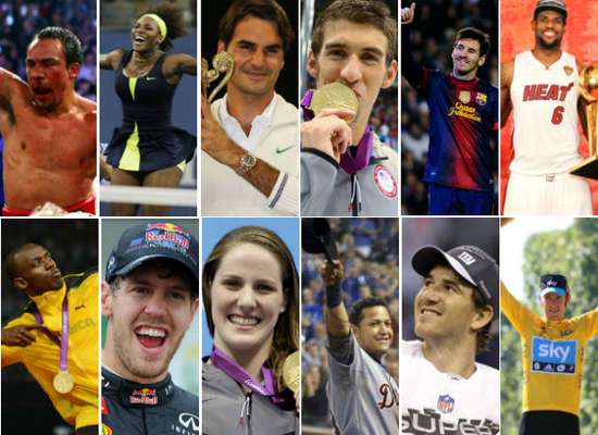 Está a punto de terminar el 2012, año olímpico que dejó gratos recuerdos en el deporte. También será recordado por los grandes atletas que brillaron y que dieron de qué hablar alrededor del planeta. Aquí seleccionamos a 12 estrellas.