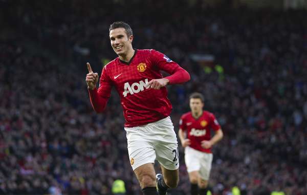 Com um gol e uma assistência, Robin van Persie foi o destaque da vitória do Manchester United sobre o Sunderland, em Old Trafford, por 3 a 1