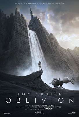 'Oblivion' abril 2013 / protagonizada por Tom Cruise, Morgan Freeman y Andrea Riseborough.