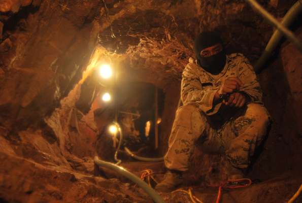 Forças militares chegaram ao local depois de receberem uma denúncia anônima