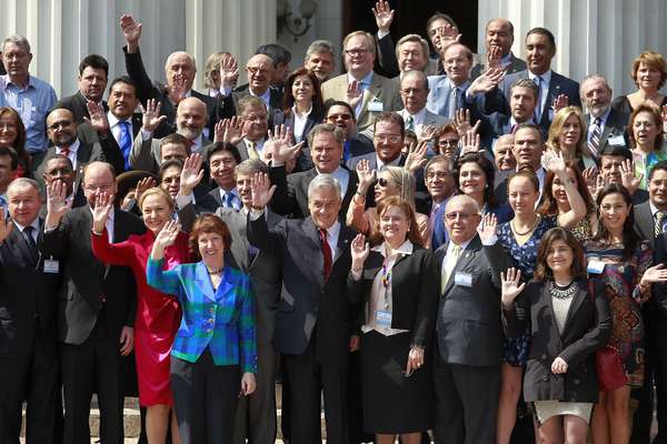 El Presidente de la República, Sebastián Piñera, encabezó la ceremonia de apertura de la VI Sesión Plenaria Ordinaria de la Asamblea Parlamentaria Euro-Latinoamericana.