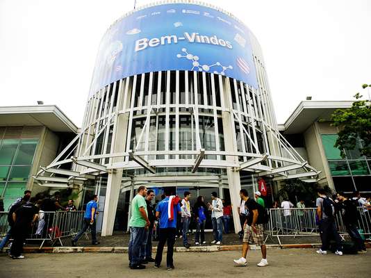 A Campus Party Brasil 2013 começou nesta segunda-feira no Parque Anhembi, em São Paulo
