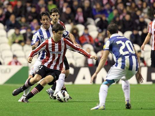 Ander Herrera, jugador del Athletic de Bilbao.