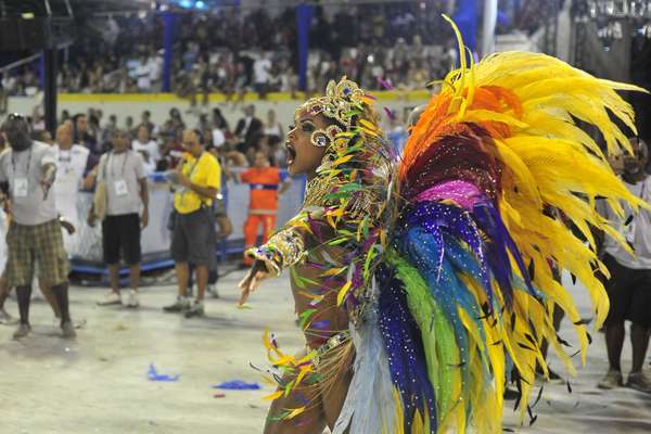 Destaque da Beija-Flor na Marquês de Sapucaí