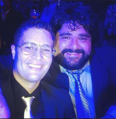 Pedro Leonardo e o sertanejo Fabiano (da dupla com César Menotti)