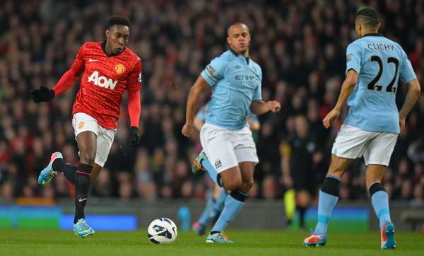 El Manchester City derrotó al United este lunes en Old Trafford gracias a un decisivo gol del delantero argentino Sergio Agüero, en el partido que cerraba la 32ª jornada de la liga inglesa.
