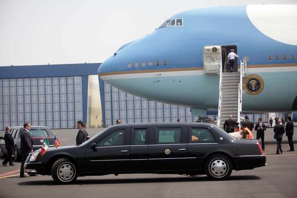 "La Bestia" es el vehículo que causó furor en México a lo largo de la visita del Presidente Barack Obama a México.