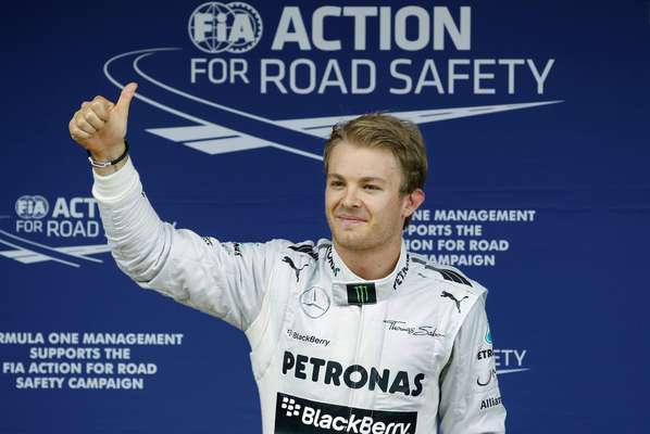 O alemão Nico Rosberg surpreendeu neste sábado e fez a pole position para o Grande Prêmio da Espanha de Fórmula 1
