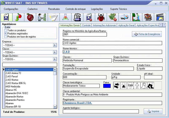 Softwares para controle de pragas podem facilitar precisão de diagnósticos. Winfit Saat, por exemplo, é um dos softwares brasileiros mais conhecidos e custa R$ 1.600,00
