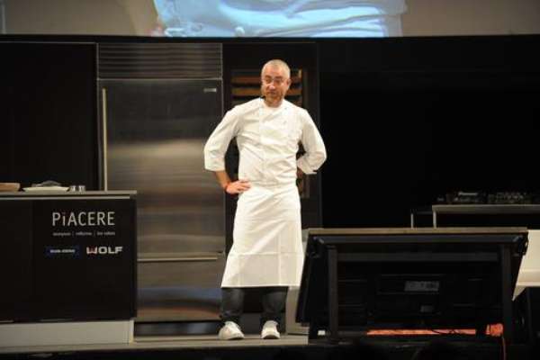 Alex Atala foi uma das presenças mais esperadas no Mesamérica 2013, realizado no México