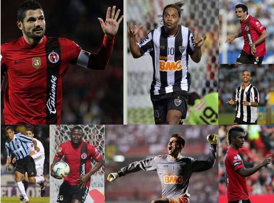 Un auténtico duelazo se llevara a cabo en los cuartos de final de la Copa Libertadores, toda vez que Xolos de Tijuana enfrentará al Atlético Mineiro de Ronaldinho, la escuadra favorita para llevarse el título sudamericano. Por ello, te presentamos a los jugadores a seguir de tan espectacular choque.