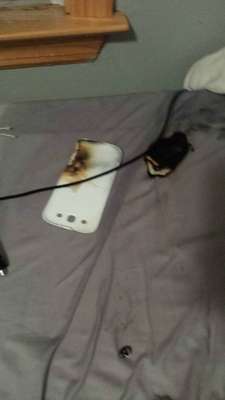 Usuário do Reddit postou imagens mostrando uma suposta explosão do seu smartphone