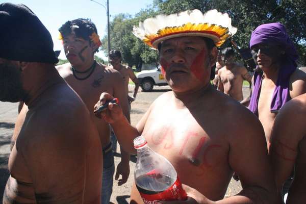 Ao todo, 110 homens da Força Nacional foram convocados para a missão no Mato Grosso do Sul