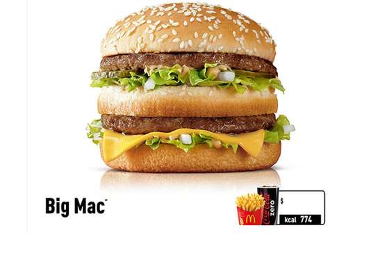 Cuantas Calorias Tiene Un Menu Big Mac