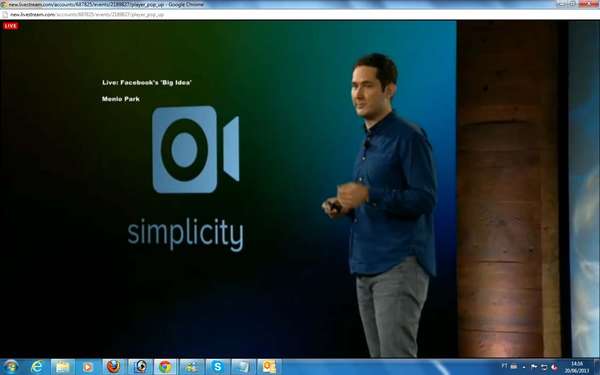 O Facebook lançou nesta quinta-feira, em evento em sua sede em Menlo Park, na Califórnia, uma ferramenta de vídeo do Instagram. O CEO do Instagram, Kevin Systrom, anunciou a novidade