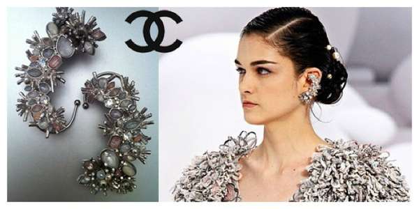 Desde que apareceram na passarela do desfile primavera/verão 2012 da Chanel, os ear cuffs, brincos que cobrem boa parte da orelha, viraram febre entre artistas e fashionistas no mundo todo
