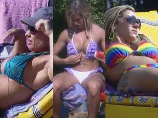 Mesmo no inverno, dias de sol têm reinado no reality show A Fazenda 6, da Record. Com eles, as peoas aproveitam para curtir a piscina e esbanjam boa forma. Navegue pela galeria e confira alguns destes momentos!