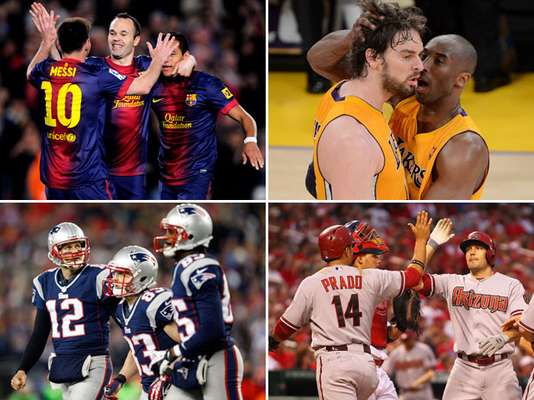 A revista Forbes divulgou nesta segunda-feira os 50 times esportivos mais valiosos do planeta. A lista tem uma enxurrada de equipes de esportes americanos, como futebol americano e beisebol, mas é liderada por gigantes do futebol europeu. Confira: