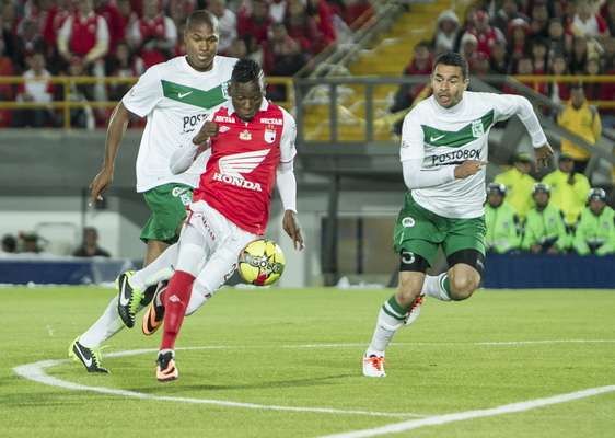 Santa Fe y Nacional jugaron en el estadio El Campín el partido final de la Liga Postobón. Rojos y verdes dejaron todo en el campo, pero solo uno se llevó el título del fútbol colombiano.