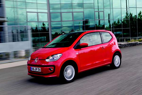 O Volkswagen Up!, novo veículo da marca que deve vir ao Brasil, vem sendo testado pela montadora no País