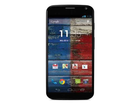 Moto X é o primeiro smartphone da Motorola com a "cara do Google" lançado após a compra da fabricante de smartphones em agosto de 2011