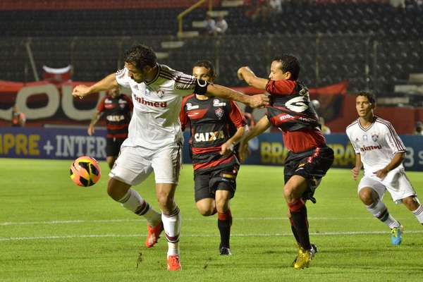 Com gol de Fred no segundo tempo, o Fluminense arrancou empate por 1 a 1 contra o Vitória em Salvador, pelo Campeonato Brasileiro