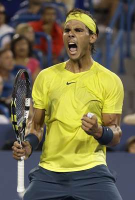 O espanhol Rafael Nadal se classificou nesta sexta-feira para a semifinal do Masters 1000 de Cincinnati